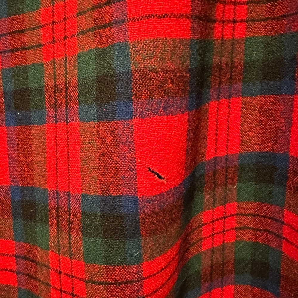 Vintage Pendleton Women's 49er Wool Plaid Blazer Jacket - Picture 5 of 7
